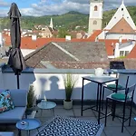 Terrassen Ueber Den Daechern Von