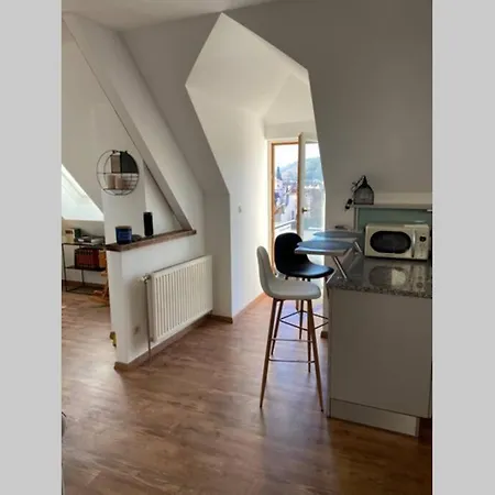 Deluxe über Den Dächern Von Apartment