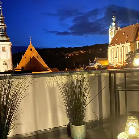 Lejlighed Terrassen Ueber Den Daechern Von Krems an der Donau