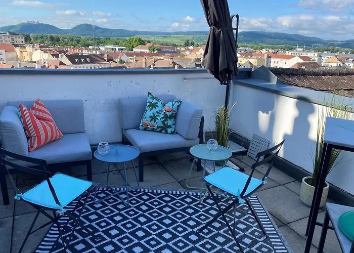 Terrassen Ueber Den Daechern Von Krems an der Donau